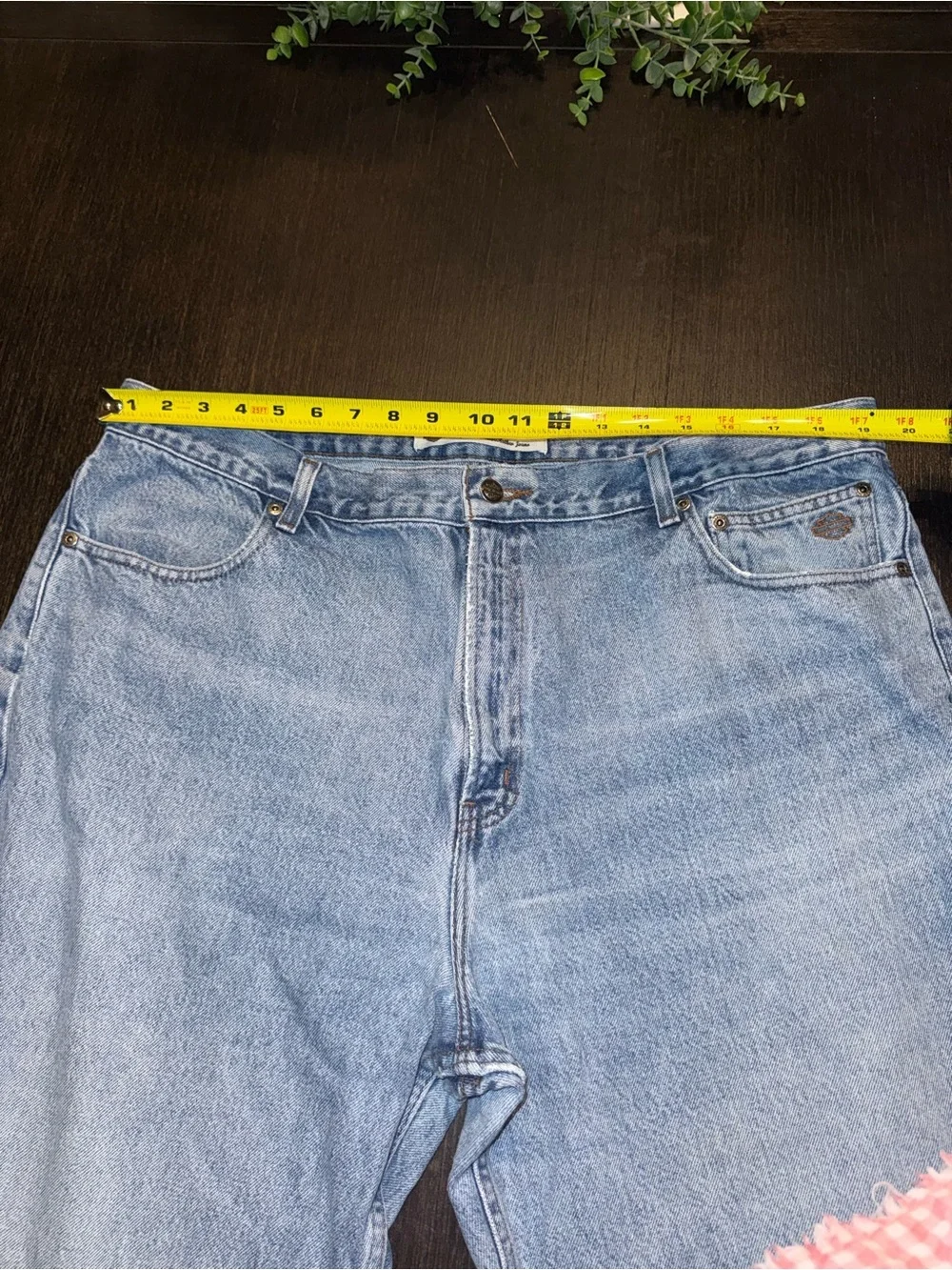 Harley-Davidson Light Blue Denim Jeans 42x30 Vintage Y2K 90’s